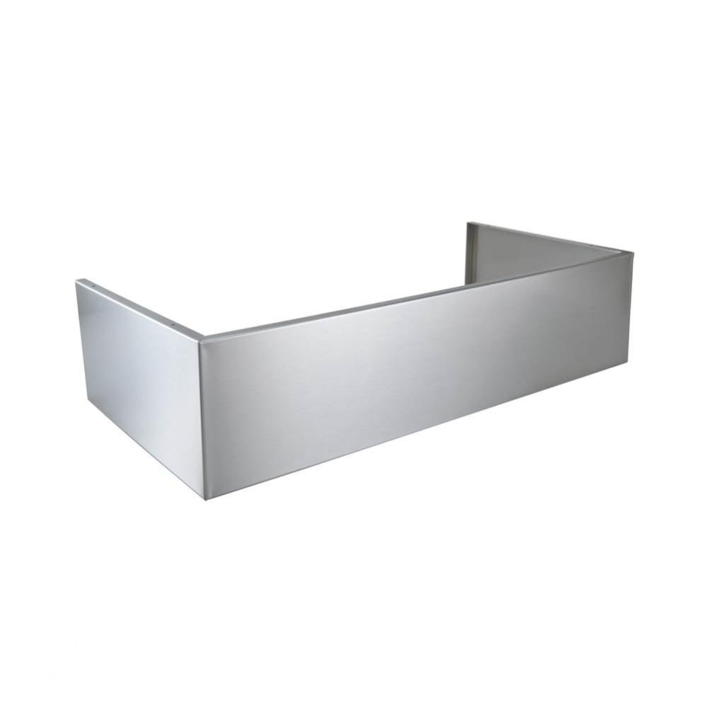 Optional Standard Depth Flue Cover for EPD61 Series Range Hoods in Stainless Steel