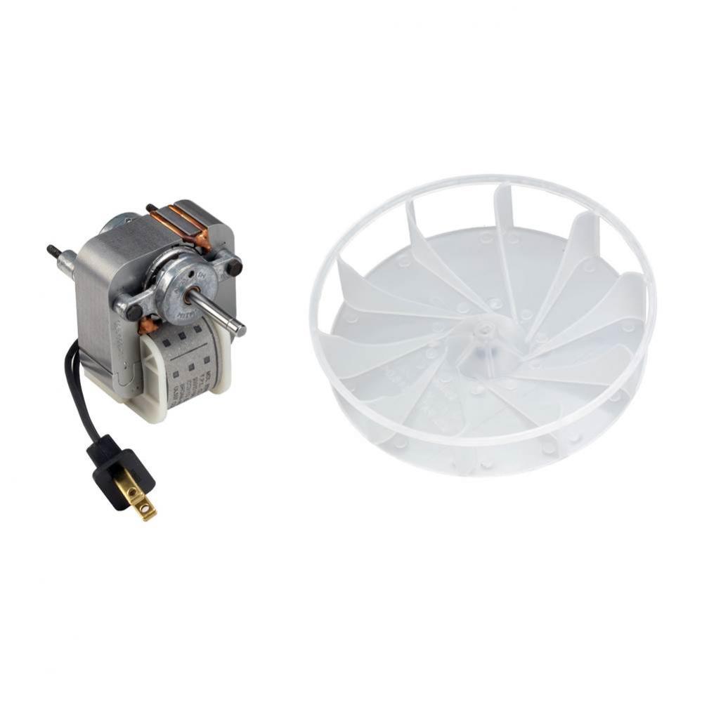 Motor/Wheel, for (694 and 695 ver. A). 70 cfm