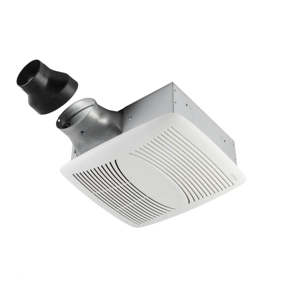 NuTone EZFit 80 cfm Ventilation Fan, 1.0 Sones Energy Star Certified