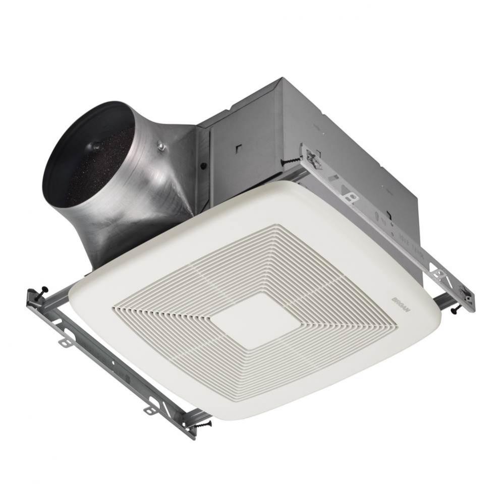 ULTRA GREEN ZB Series 110 CFM Multi-Speed Ceiling Bathroom Exhaust Fan, ENERGY STAR*