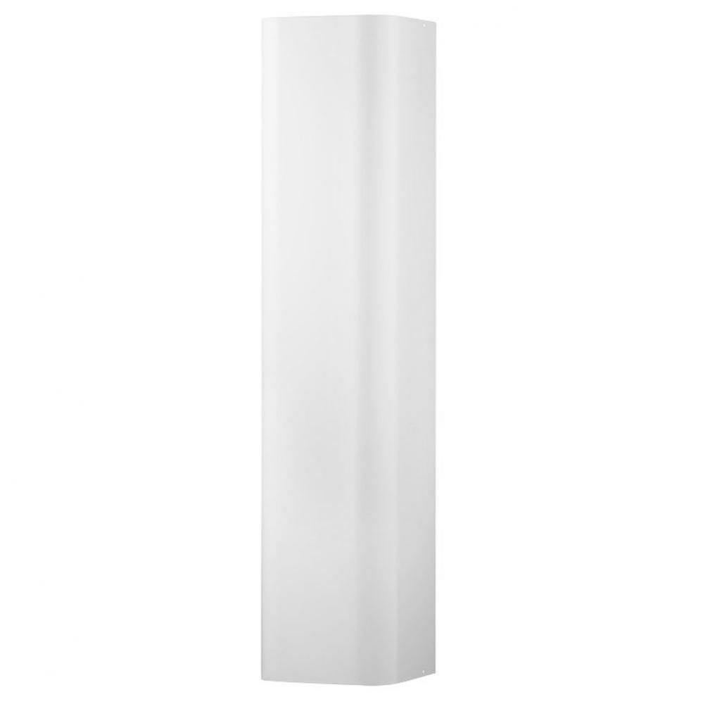 Ducted Flue Extension for 9&apos;&apos; to 10&apos;&apos; ceilings — White