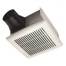 Broan Nutone AE80B - Flex Series 80 CFM Ceiling Roomside Installation Bathroom Exhaust Fan, ENERGY STAR*