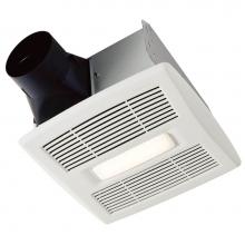 Broan Nutone AE50110DCL - Bathroom Exhaust Fan w/ LED Light, ENERGY STAR®, 50-110 CFM