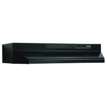 Broan Nutone 433023 - 30-Inch Convertible Under-Cabinet Range Hood, 260 Max Blower CFM, Black