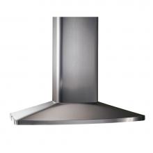 Broan Nutone E5490SS - 480 cfm 27-9/16'' x 35-7/16'' Island Chimney Hood in Stainless Steel