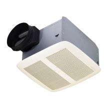 Broan Nutone QTXEN110 - NuTone QTXE Series 110 cfm Ventilation Fan with White Grille, 0.7 Sones Energy Star Certified