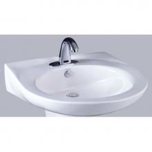 Mansfield Plumbing 203810000 - LAV 2038 1-HOLE WHT