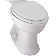 Mansfield Plumbing 419710007 - BOWL 4197 ADA WHT WAVERLY 1.28