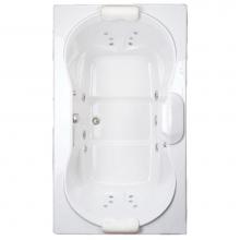 Mansfield Plumbing 5358 - Heathrow R Swirl-way Air Massage Bath