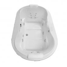 Mansfield Plumbing 5277 - Heathrow OV MicroDerm Therapeutic Bath