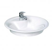 Mansfield Plumbing 802010000 - LAV 802 LUNA VESSEL WHT