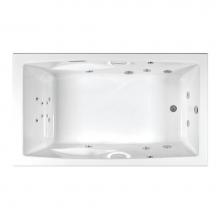 Mansfield Plumbing 50695 - Brentwood 3660 Swirl-Way Whirlpool Essentials