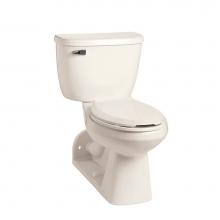 Mansfield Plumbing 151-155BIS - Quantum 1.28 Elongated SmartHeight Rear-Outlet Floor-Mount Toilet Combination