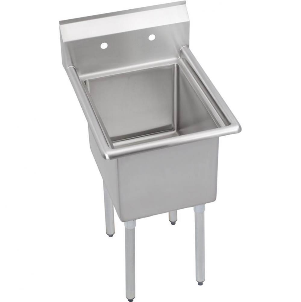 Dependabilt Stainless Steel 21&apos;&apos; x 25-13/16&apos;&apos; x 43-3/4&apos;&apos; 16 Gauge On