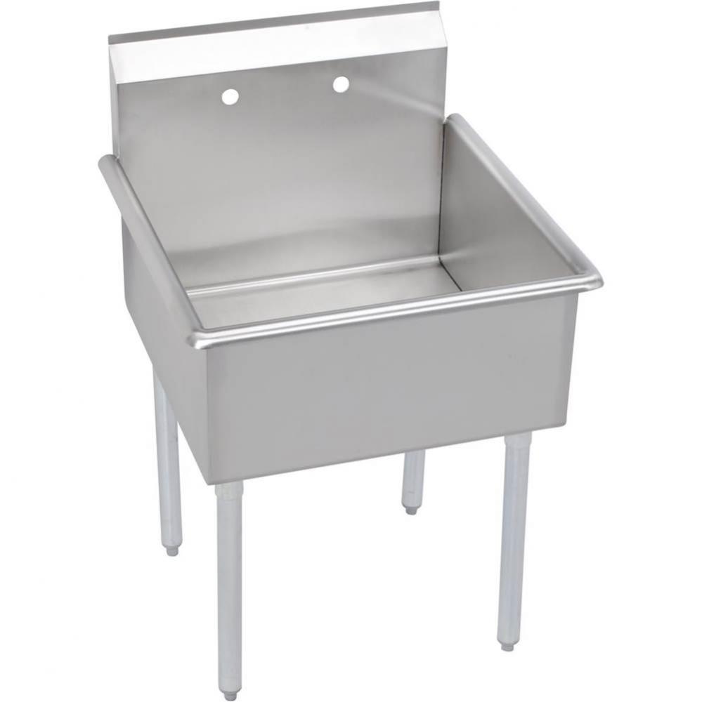 Dependabilt Stainless Steel 21&apos;&apos; x 21-1/2&apos;&apos; x 42&apos;&apos; 18 Gauge One Comp