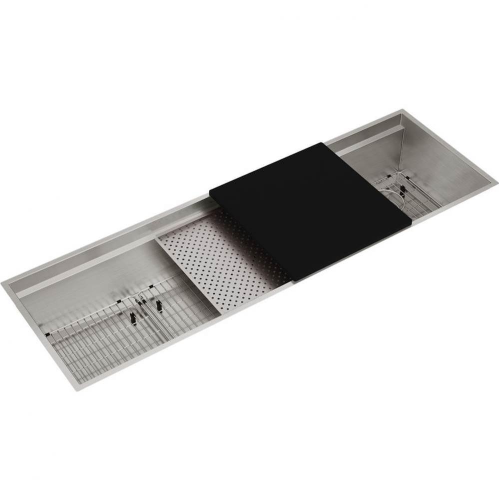 Circuit Chef Workstation Stainless Steel 59-1/2&apos;&apos; x 20-1/2&apos;&apos; x 10&apos;&apos;