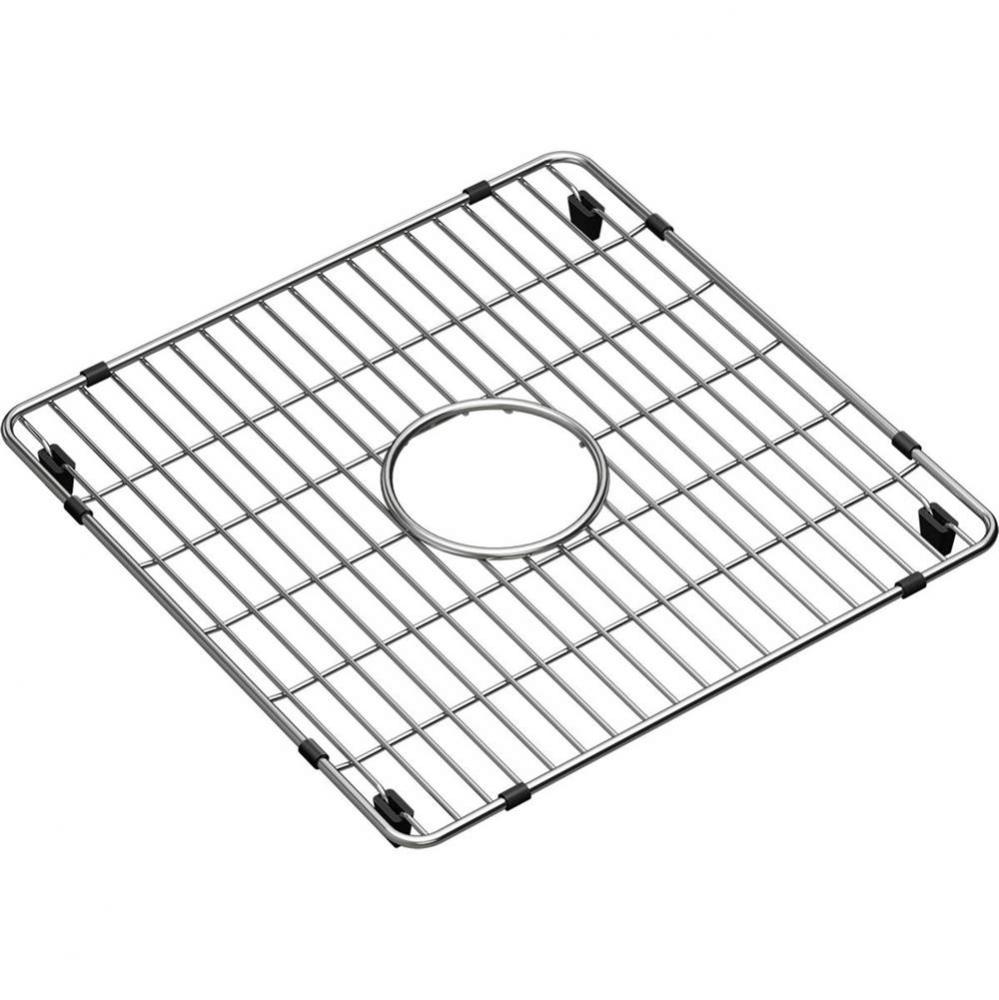 Crosstown Stainless Steel 14-3/8&apos;&apos; x 14-3/8&apos;&apos; x 1-1/4&apos;&apos; Bottom Grid