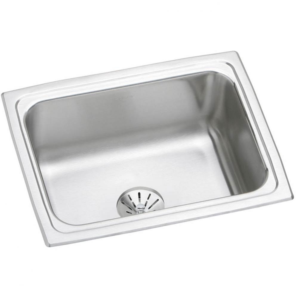 Lustertone Classic Stainless Steel 25&apos;&apos; x 19-1/2&apos;&apos; x 7-5/8&apos;&apos;, Single