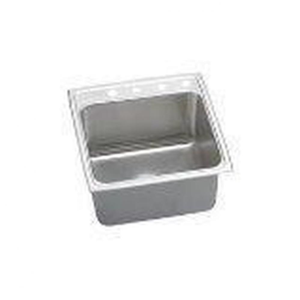 Gourmet Stainless Steel 19-1/2&apos;&apos; x 22&apos;&apos; x 10-1/8&apos;&apos;, Single Bowl Drop