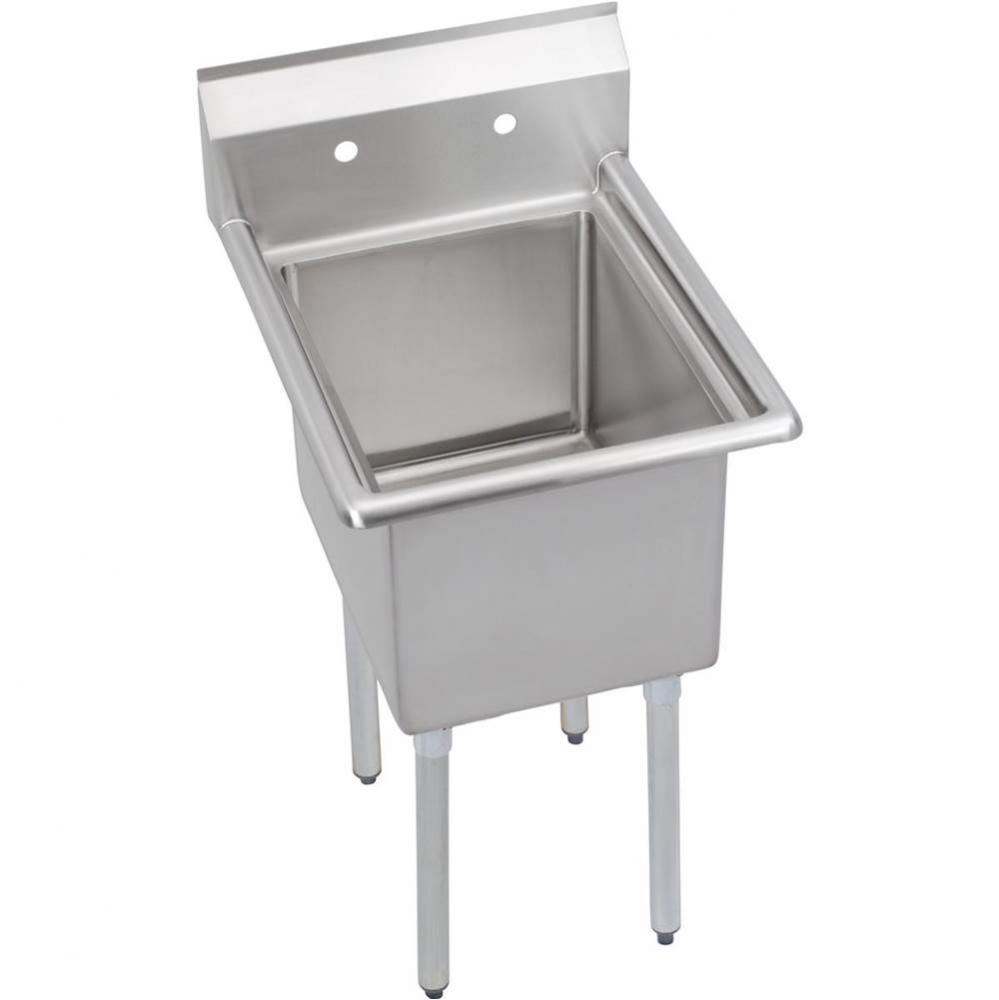 Dependabilt Stainless Steel 21&apos;&apos; x 25-13/16&apos;&apos; x 43-3/4&apos;&apos; 18 Gauge On