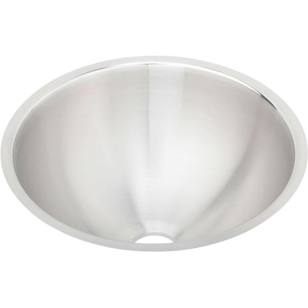 Asana Stainless Steel 14-3/8&apos;&apos; x 14-3/8&apos;&apos; x 6&apos;&apos;, Single Bowl Undermo