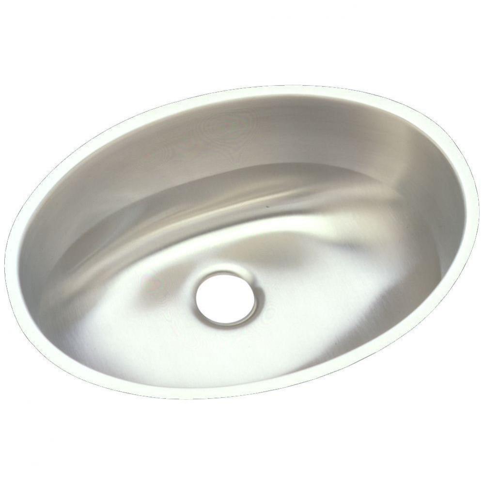 Asana Stainless Steel 18&apos;&apos; x 14&apos;&apos; x 6&apos;&apos;, Single Bowl Undermount Bath