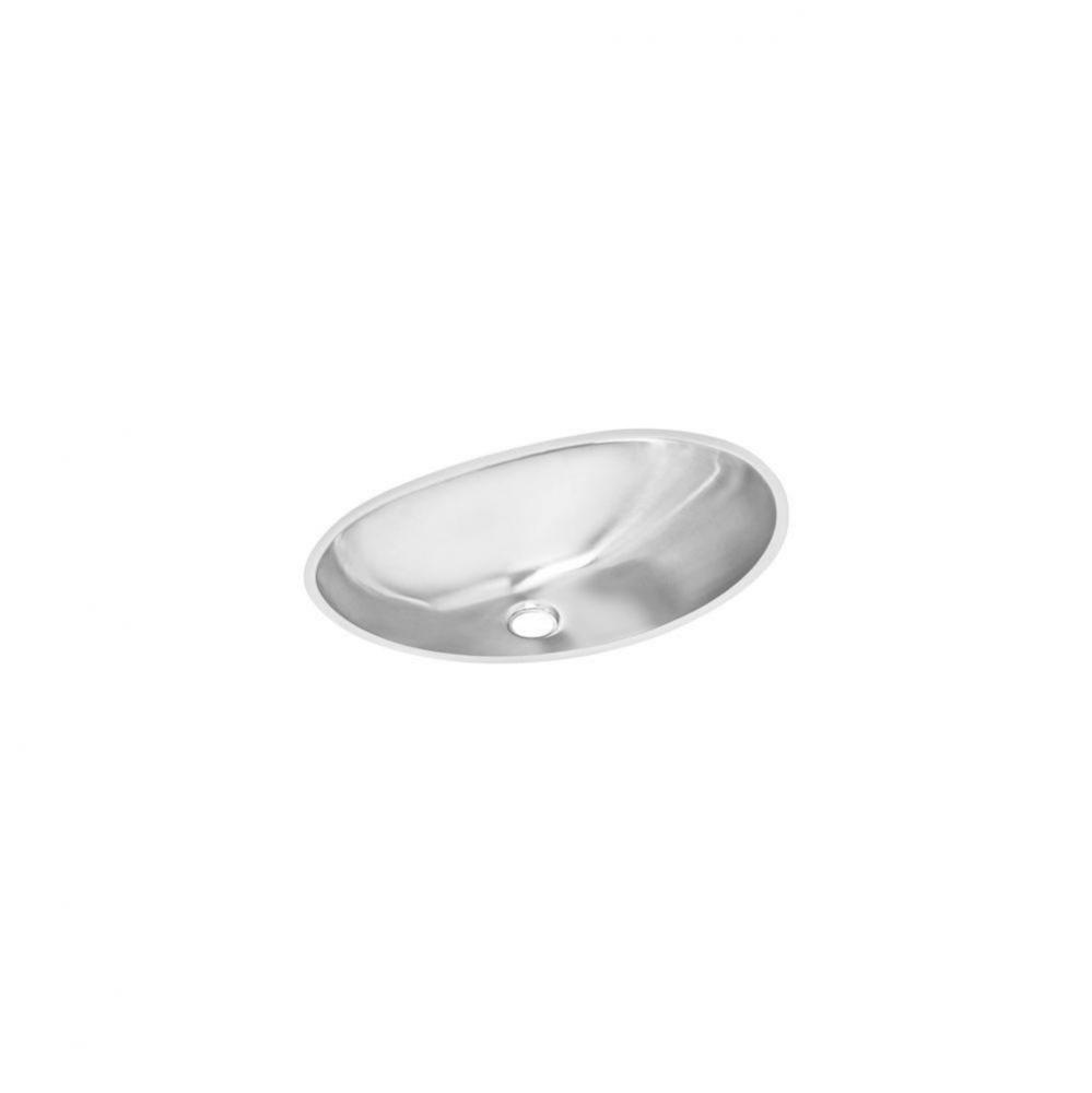 Asana Stainless Steel 19-1/2&apos;&apos; x 13-5/16&apos;&apos; x 6-1/4&apos;&apos;, Single Bowl Un