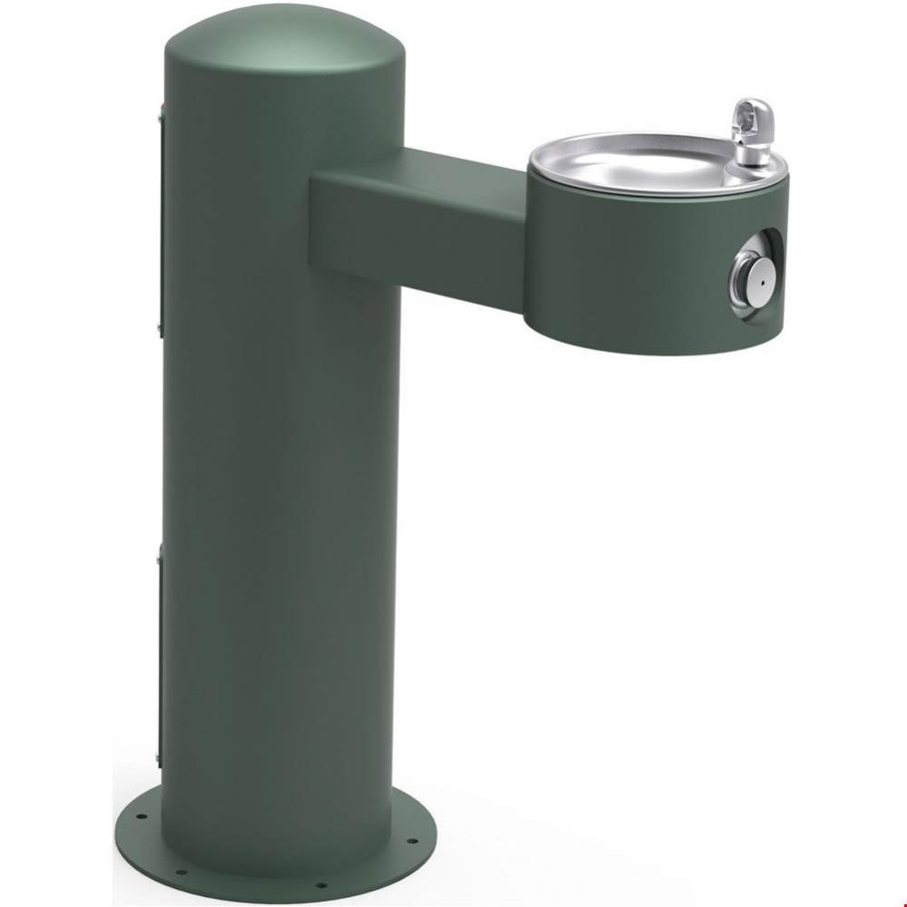 Outdoor Fountain Pedestal Non-Filtered Non-Refrigerated, Evergreen