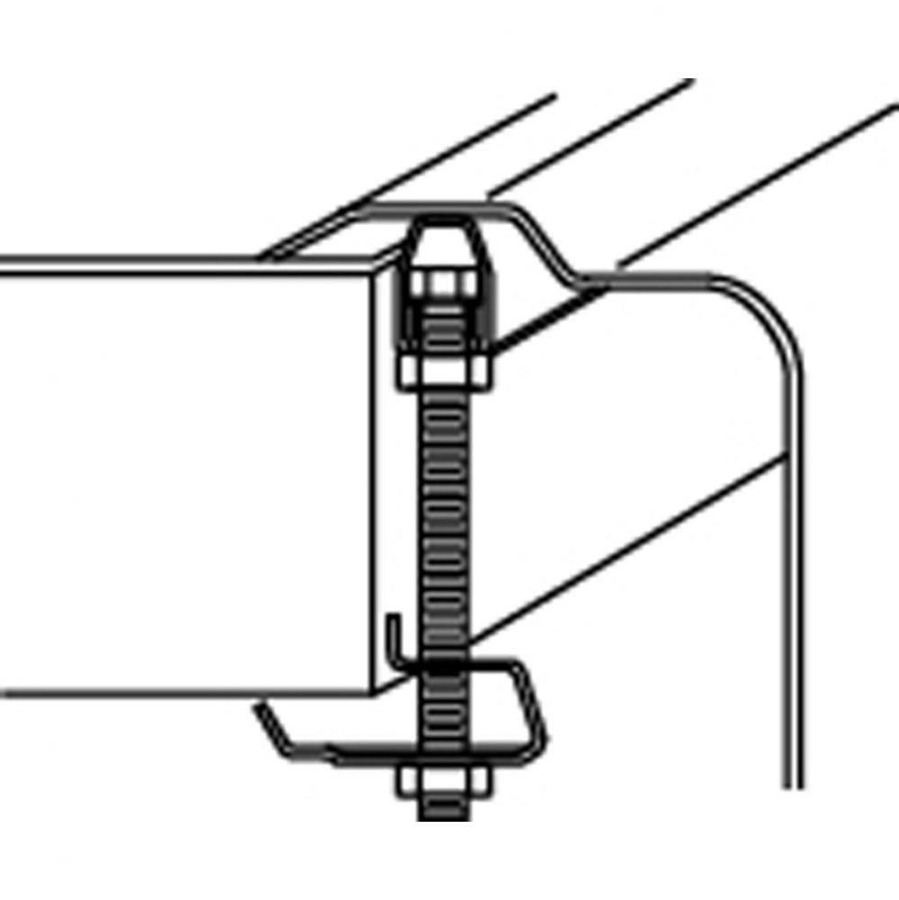 Installation Hex Head Screws Hex Nuts, and Clips