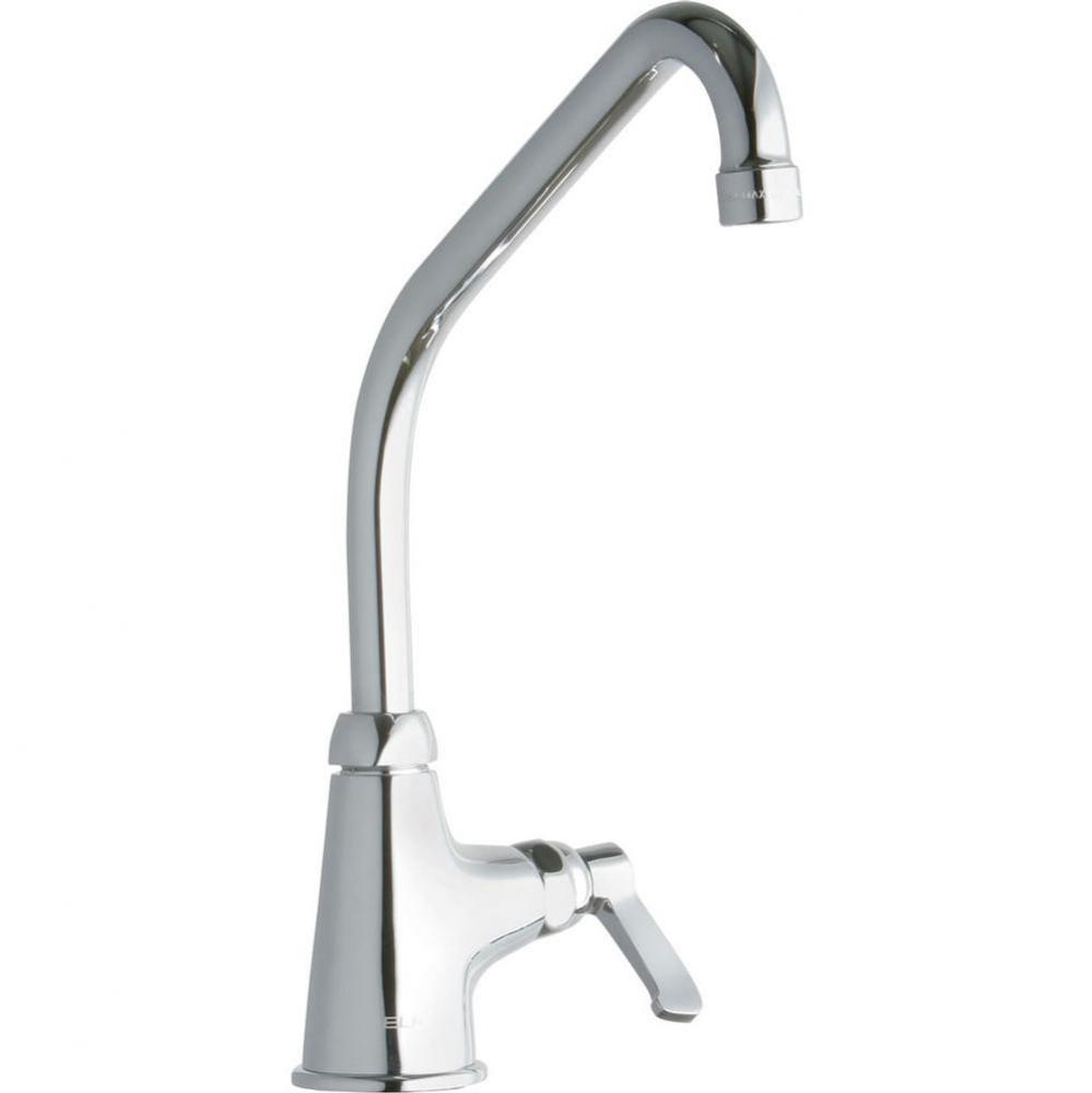 Single Hole with Single Control Faucet with 8&apos;&apos; High Arc Spout 2&apos;&apos; Lever Handl