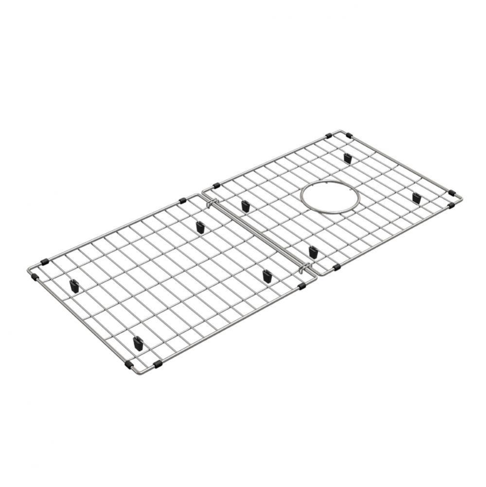 Stainless Steel 33-1/4&apos;&apos; x 15&apos;&apos; x 1-3/8&apos;&apos; Bottom Grid