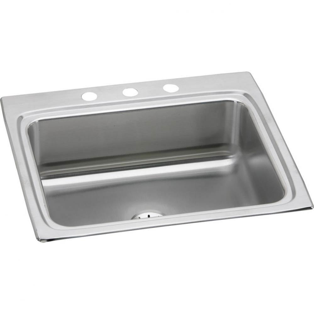 Lustertone Classic Stainless Steel 25&apos;&apos; x 22&apos;&apos; x 8-1/8&apos;&apos;, Single Bow