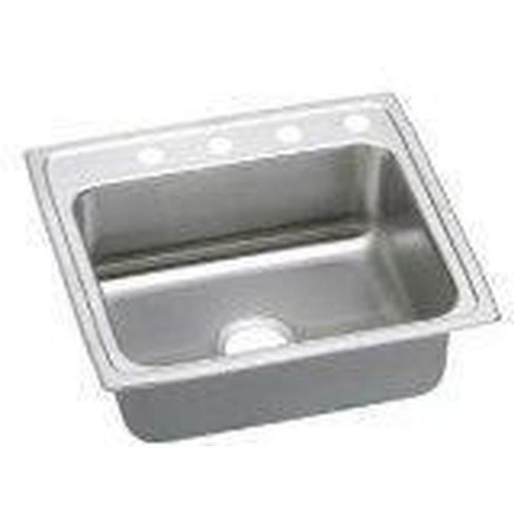 18 Gauge 22&apos;&apos; X 19.5&apos;&apos; X 5&apos;&apos; Single Bowl Kitchen Sink