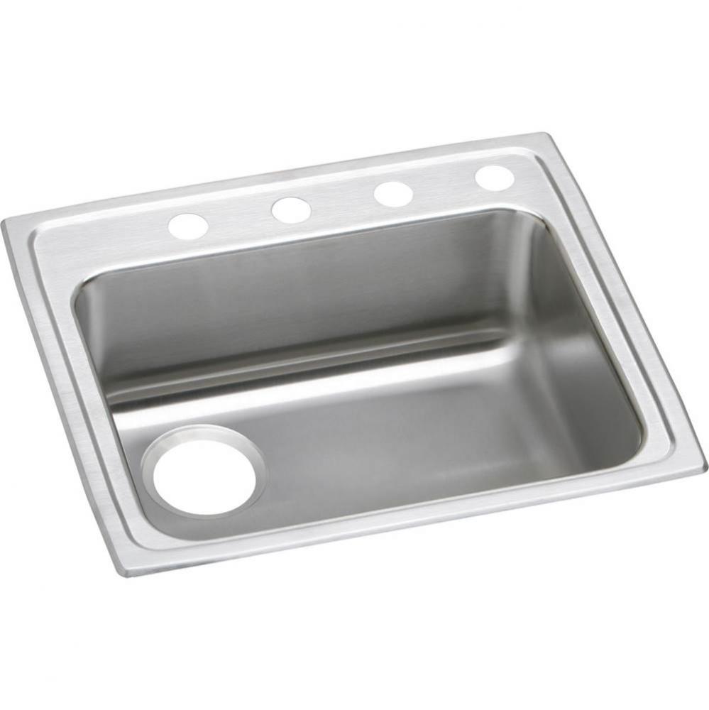 Lustertone Classic Stainless Steel 25&apos;&apos; x 21-1/4&apos;&apos; x 5&apos;&apos;, Single Bow