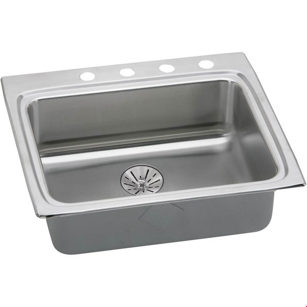 Lustertone Classic Stainless Steel 25&apos;&apos; x 22&apos;&apos; x 6-1/2&apos;&apos;, Single Bow