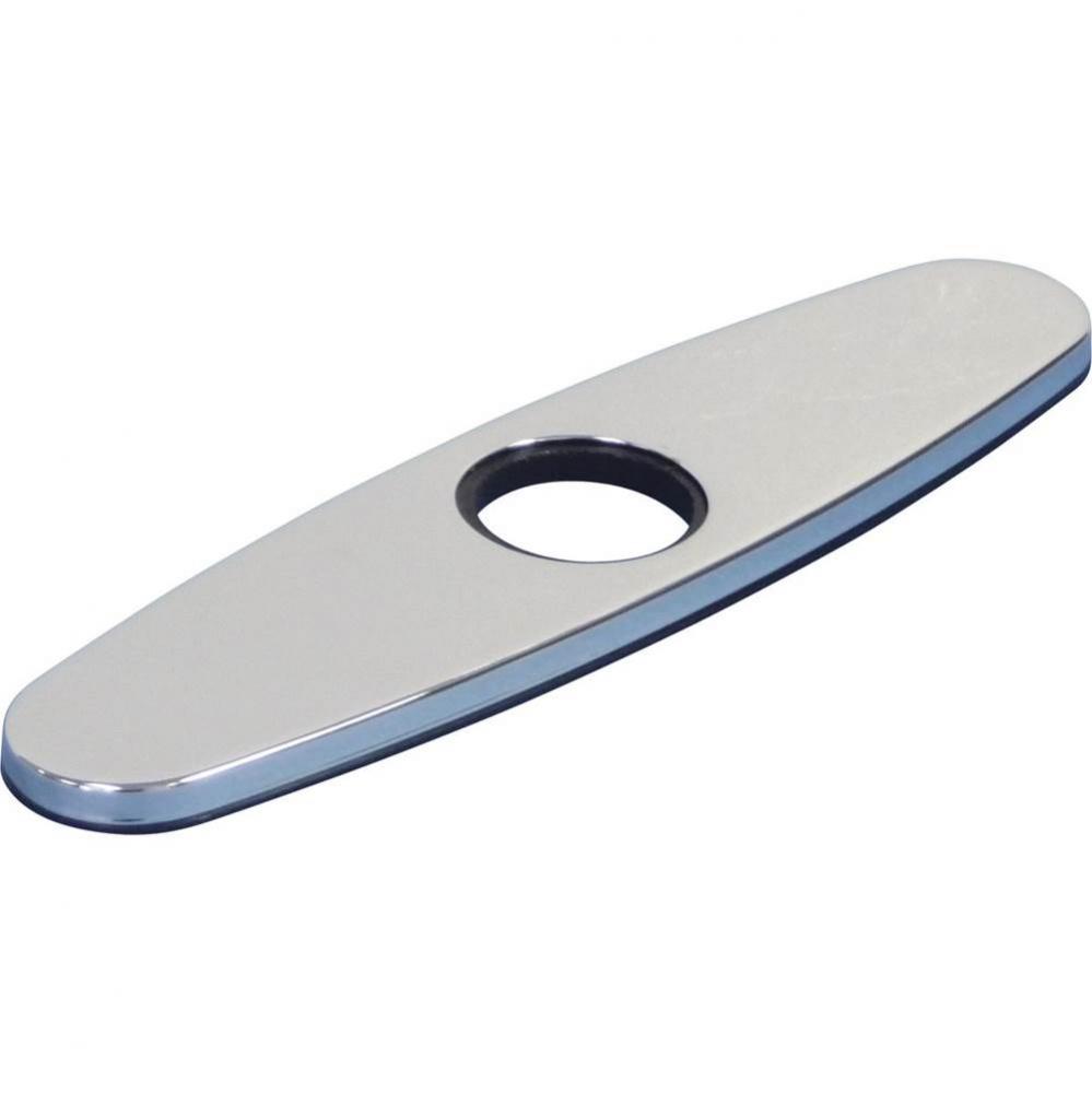 3-Hole Deck Plate/Escutcheon, Chrome (CR)