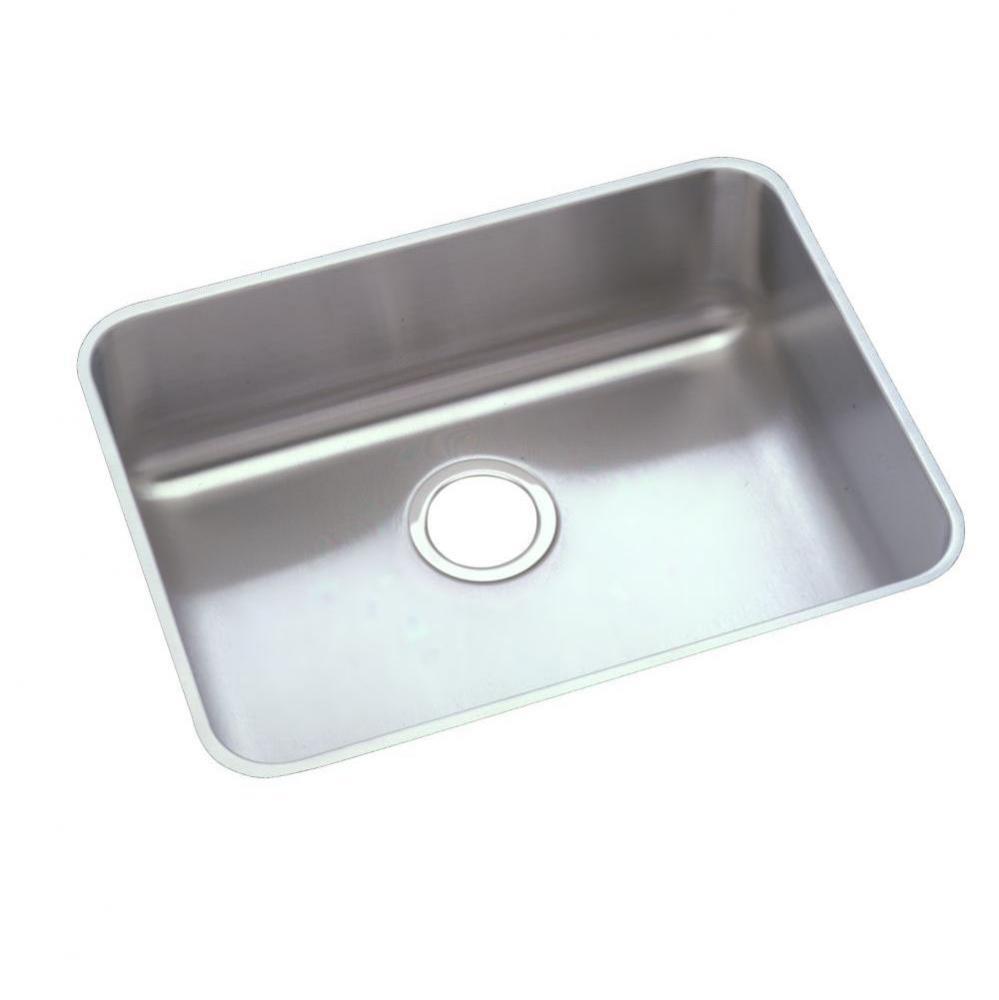 Pursuit Stainless Steel 23-1/2&apos;&apos; x 18-1/4&apos;&apos; x 7-1/2&apos;&apos;, Single Bowl U