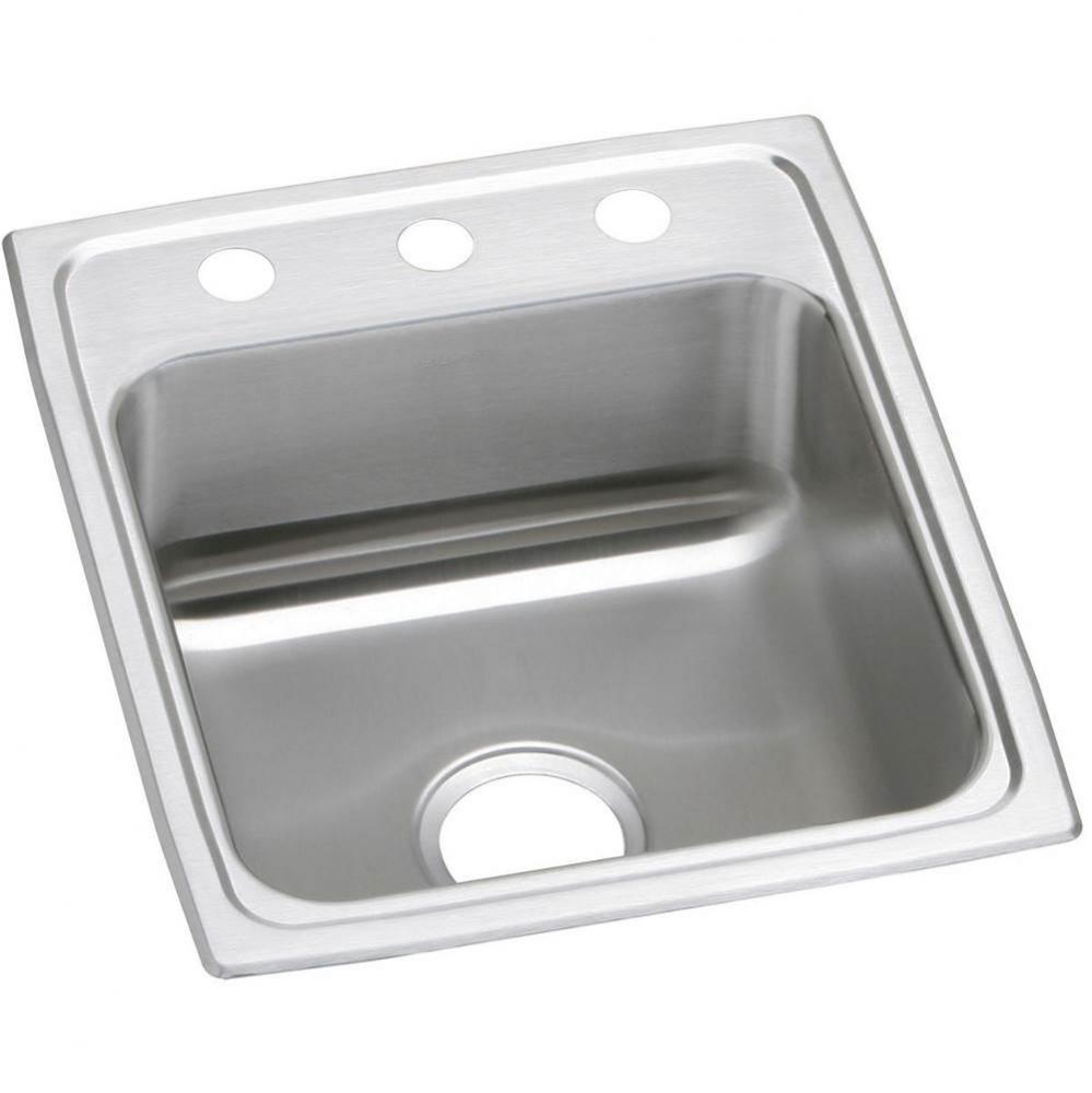 Celebrity Stainless Steel 17&apos;&apos; x 20&apos;&apos; x 7-1/8&apos;&apos;, Single Bowl Drop-in