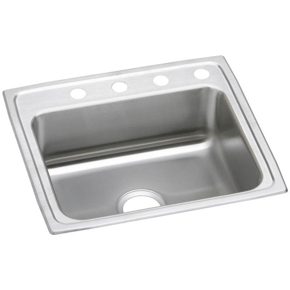 Celebrity Stainless Steel 25&apos;&apos; x 22&apos;&apos; x 7-1/2&apos;&apos;, 1-Hole Single Bowl