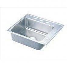 Elkay DRKAD252255RX - 18 Gauge 25'' X 22'' X 5.5'' Single Bowl Sink