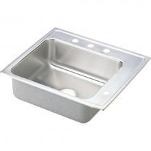 Elkay DRKADQ252260R2 - Lustertone Classic Stainless Steel 25'' x 22'' x 6'', Single Bowl Dr