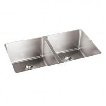 Elkay ELUHH3118TPD - Elkay Lustertone Iconix 16 Gauge Stainless Steel 32-3/4'' x 19-1/2'' x 9'