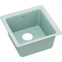 Elkay ELX1616MT0 - Elkay Quartz Luxe 15-3/4'' x 15-3/4'' x 7-11/16'', Single Bowl Dual