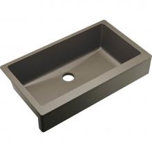 Elkay ELXUFP3620SM0 - Quartz Luxe 35-7/8'' x 20-15/16'' x 9'' Single Bowl Farmhouse Sink w