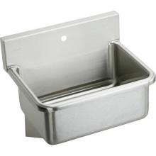 Elkay EWS25201 - Stainless Steel 25'' x 19.5'' x 10-1/2'', Wall Hung Single Bowl Hand