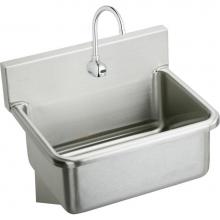 Elkay EWS3120SACTMC - Stainless Steel 31'' x 19.5'' x 10-1/2'', Wall Hung Single Bowl Hand