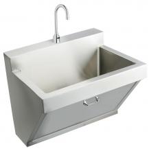 Elkay EWSF13026SACC - Stainless Steel 30'' x 23'' x 26'', Wall Hung Single Bowl Surgeon Sc