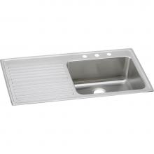 Elkay ILGR4322R1 - Lustertone Classic Stainless Steel 43'' x 22'' x 10'', Single Bowl D