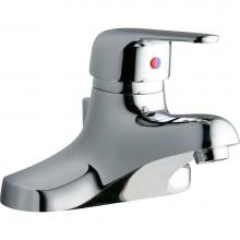 Elkay LK423L4 - 4'' Centerset with Exposed Deck Lavatory Faucet Pop-Up Drain Integral Spout Single Contr