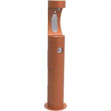 Elkay LK4400BFTER - Outdoor ezH2O Bottle Filling Station Pedestal, Non-Filtered Non-Refrigerated Terracotta